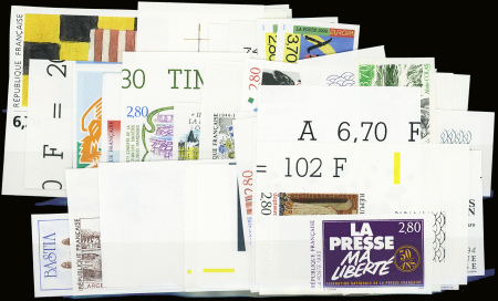 N°2854/2917 année complète 1994  50 valeurs+3 band