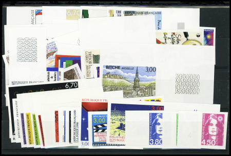 N°2986/3041 année complète 1996  52 valeurs bdf ne