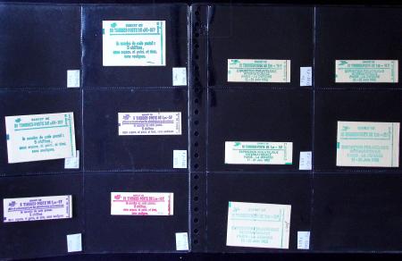 N°1970-C1 à 2155 C4a Sabine collection 52 carnets 