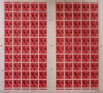 Lyon 15 valeurs en feuilles de 100 timbres neuf **