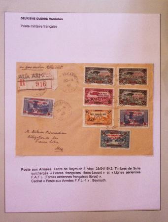 Collection de 2 albums : la présence française au 