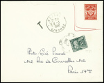 2 lettres de Cazaux Gironde (1960) et Lourdes (1960)
