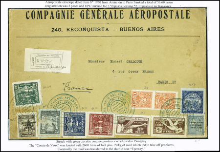 Paraguay PA15 + PA20 + PA21 + PA22 + PA23 + PA8, 2