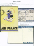 5 cartes postales de Nouvel An 1939 (+1 lettre) pe