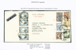 Argentine n°367 + 364 + 382 + 375 + 383 + 395 + 38