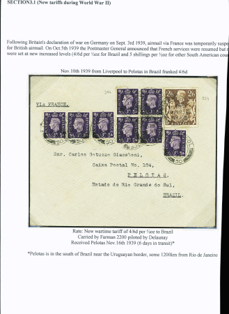 Grande Bretagne n°214, 8 pièces + 224 obl Liverpoo