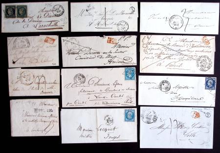 Pas de Calais : 37 lettres dont MP "Montr SM" (175