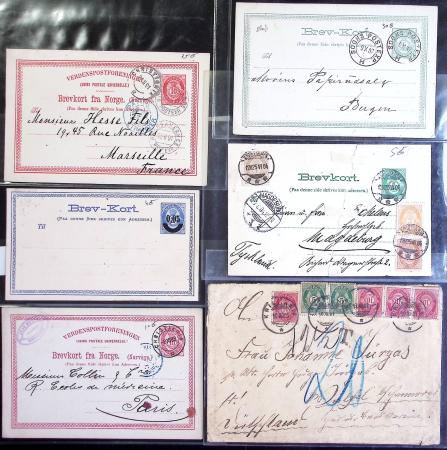 NORWAY ca1880-1945, Selection of about 220 covers and