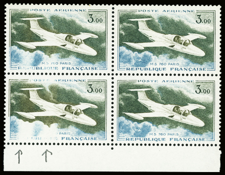 N°39 3f Morane Saulnier, variété impression défectueuse