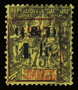 N°52Aa rare abeille tournée, obl., TB