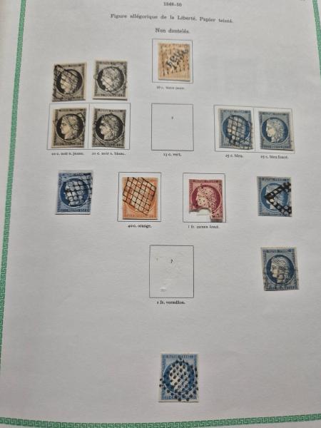 1849-1994, Collection de FRANCE en 2 albums Y & T 1849-1993,