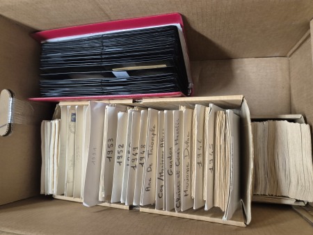 1815-1960 Plus d'un millier de lettres en 10 classeurs