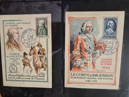 1815-1960 Plus d'un millier de lettres en 10 classeurs