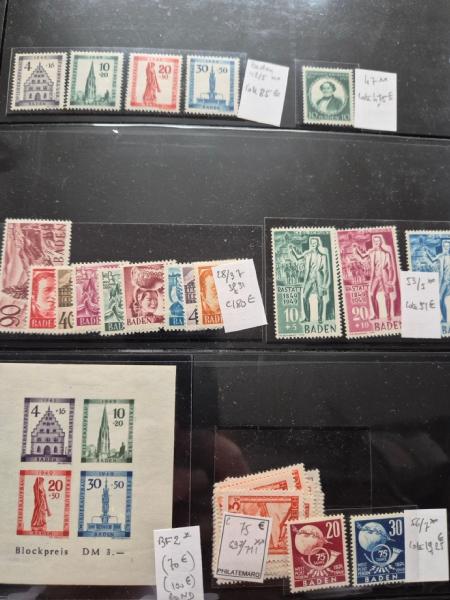 1850-1960, Selected chiefly mint items of Europe in