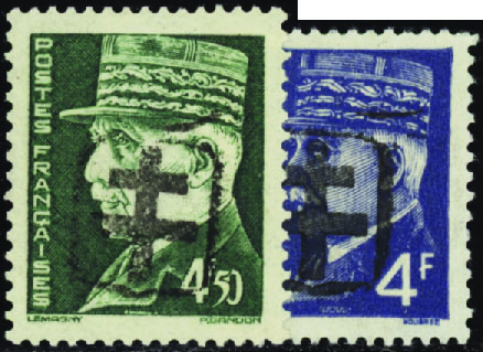 Conflans Ste Honorine 17 valeurs (n°1/3 et 5/18)(s