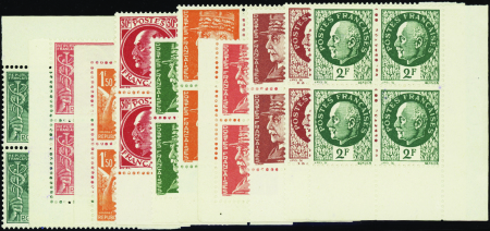 Faux de Londres 10 valeurs en blocs de 4 cdf neuf 