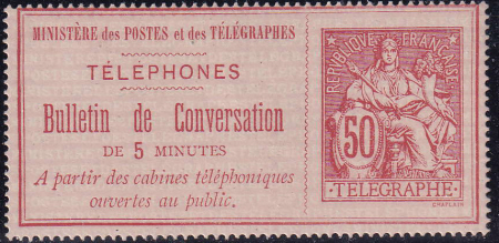 N°4 50c rouge neuf (*)