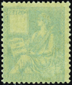 N°114c variété impression recto-verso neuf ** TB