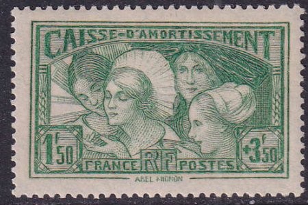 N°269a Coiffes des provinces françaises état 1 neu