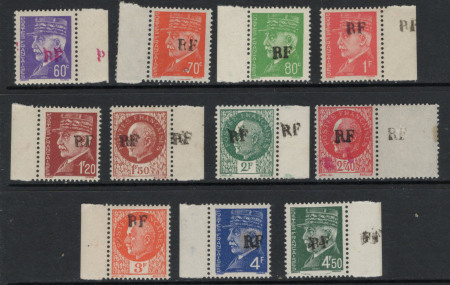 Chatellerault 11 valeurs neufs ** TB