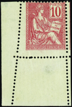 N°112 variété de piquage cdf neuf ** TB