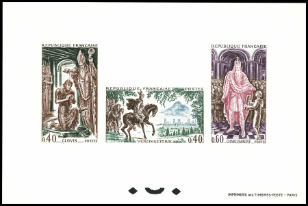 N°1495/97 Grands noms de l'histoire 3 valeurs épre