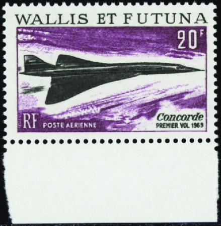 1969 Concordes 7 valeurs TOM neufs ** TB