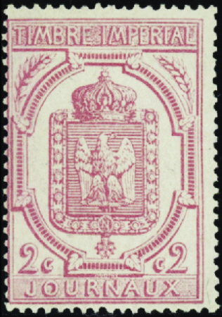 N°9 2c rose neuf * TB