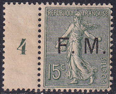 N°3 15c Semeuse lignée bdf neuf ** TB