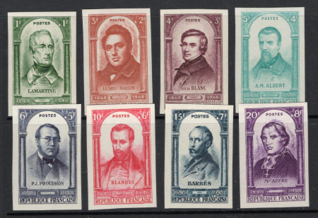 N°795 à 802 centenaire de la Révolution 8 valeurs 