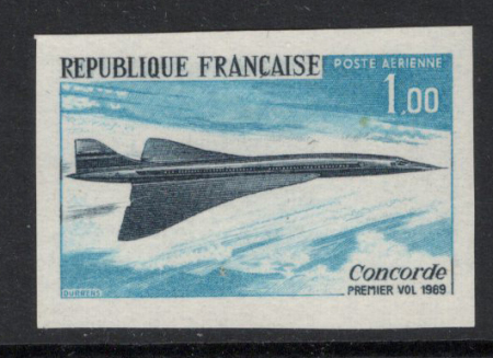 POSTE AERIENNE n°43 1F Concorde neuf ** TB