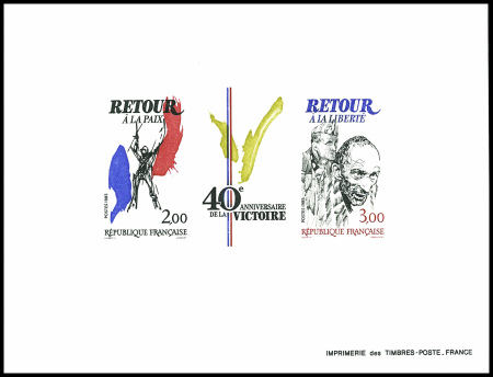 N°2369A victoire triptyque  épreuve de luxe collec