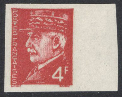 N°525C 4f rouge (n° Maury) neuf ** TB