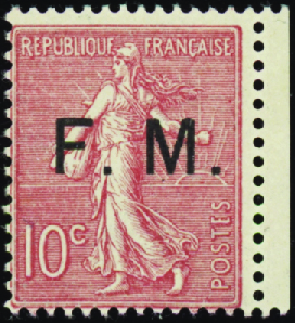 N°4 10c Semeuse lignée neuf ** TB