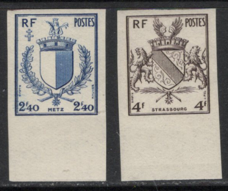 N°734/735 Libération de Metz et de Strasbourg 2 va