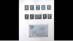 1849-1861, Collection de timbres et lettres en 2 albums