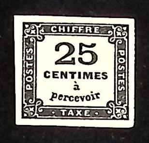 1860-1900, Sélection de timbres neufs, surtout TAXE