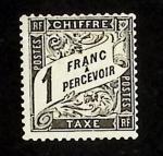 1860-1900, Sélection de timbres neufs, surtout TAXE