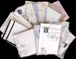 1854-1912env., Plusieurs dizaine de lettres sorties