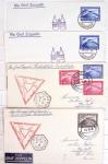 1931-1936, Collection de 65 plis par Zeppelin dont 2 lettres