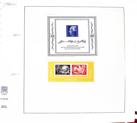 Ensemble comprenant un album de prêt à poster de France,