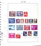 Ensemble comprenant un album de prêt à poster de France,