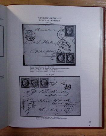 Lot avec l'Encyclopédie des timbres de France de l'Académie
