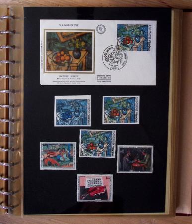 1973-1977, Collection montée en 5 classeurs du Musée