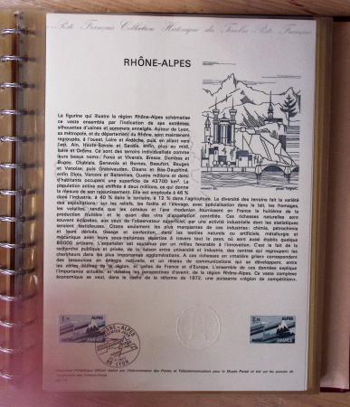 1973-1977, Collection montée en 5 classeurs du Musée
