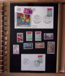 1973-1977, Collection montée en 5 classeurs du Musée