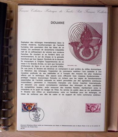 1973-1977, Collection montée en 5 classeurs du Musée
