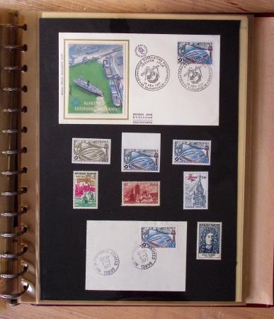 1973-1977, Collection montée en 5 classeurs du Musée