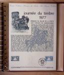 1973-1977, Collection montée en 5 classeurs du Musée