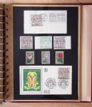 1973-1977, Collection montée en 5 classeurs du Musée